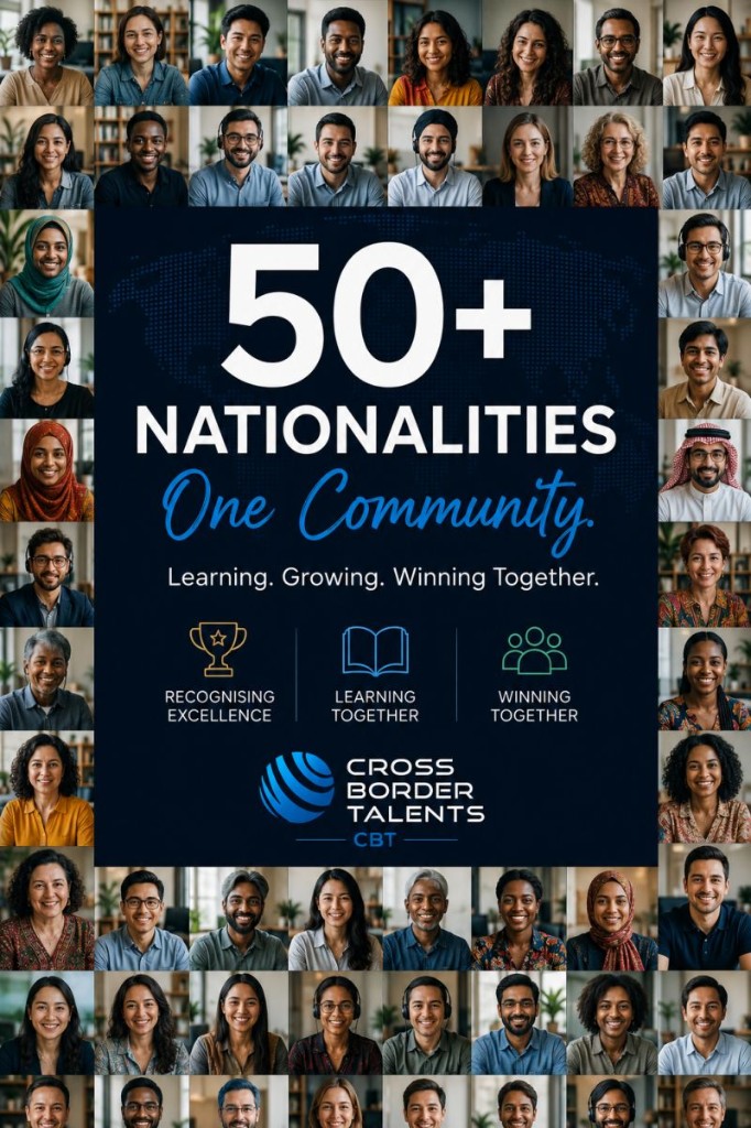 Cross Border Talents — mais de 50 nacionalidades, uma comunidade global
